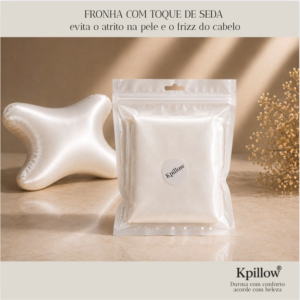 Fronha toque de seda - Travesseiro Kpillow