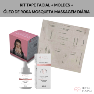 Kit Tape + Molde + Óleo de Rosa Mosqueta
